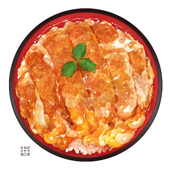 半熟卵のロースカツ丼 - 1/1