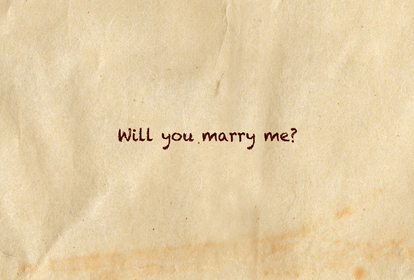 Will you marry me?