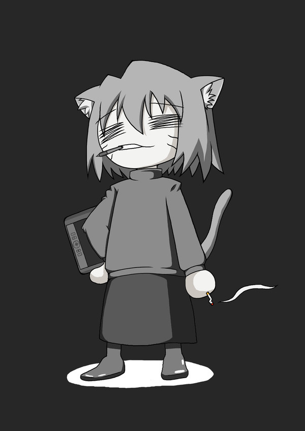 ねこあるく・かおす