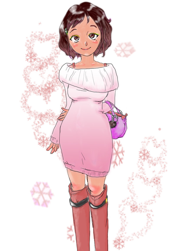女の子　