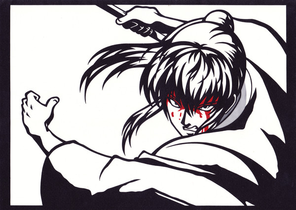 バラガキトシ　「切り絵」