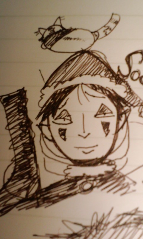 ガンパレ落書き