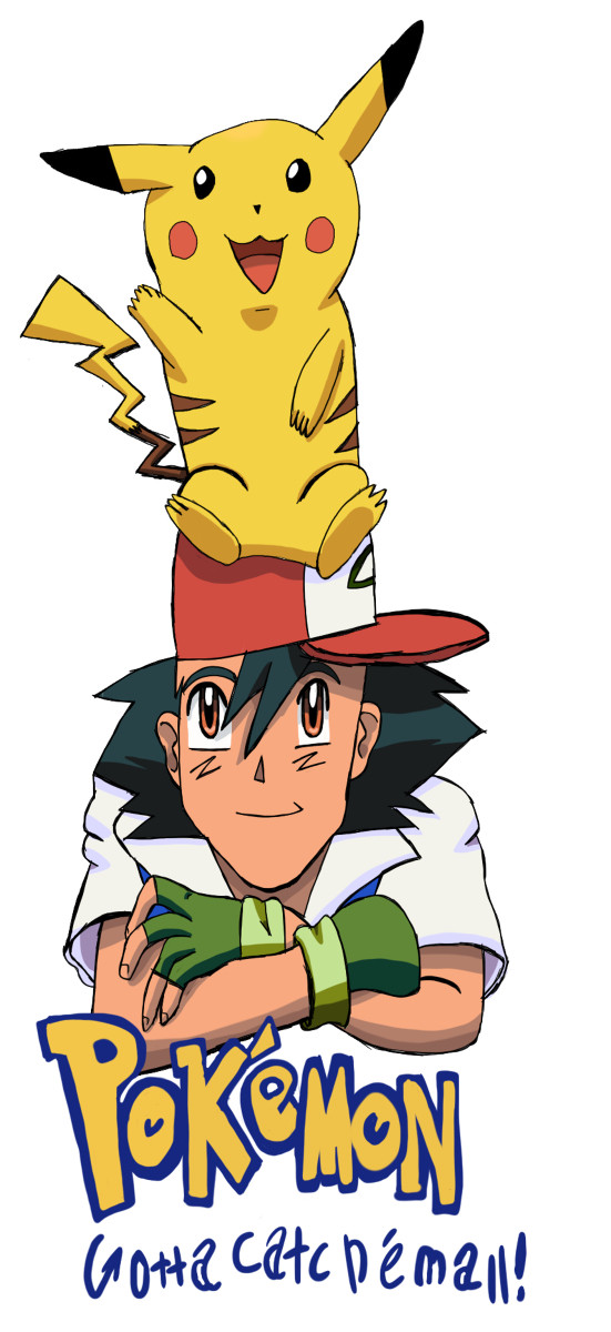 Ash And Pikachu