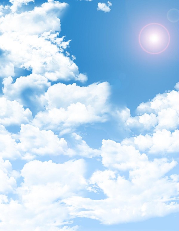 中学生とか好きそうな空の絵