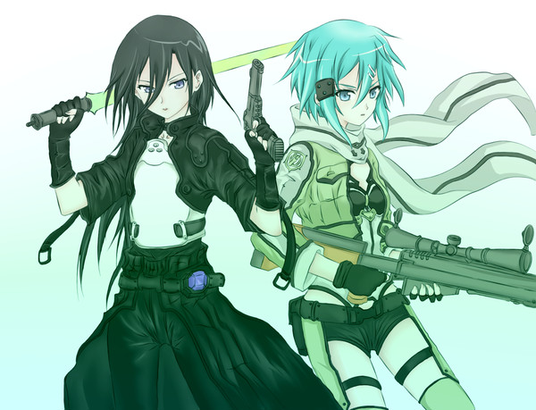 S.A.O kirito&sinon