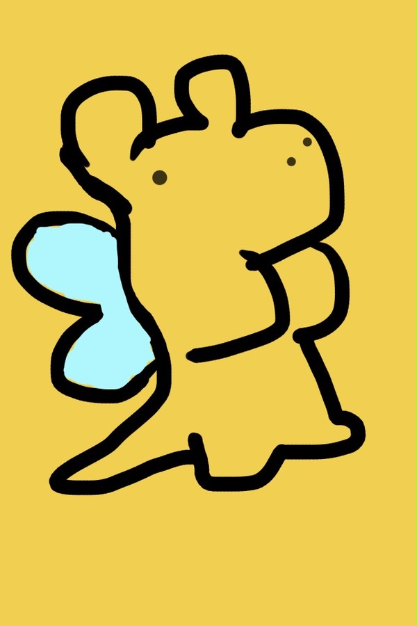 ぱたごん(スマホ描き)