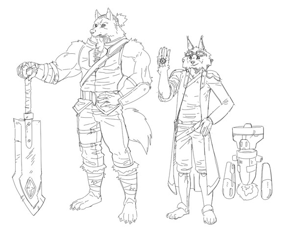 Core Hunters concepts
