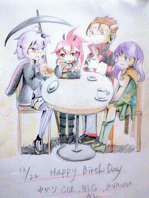 12月22日誕生日