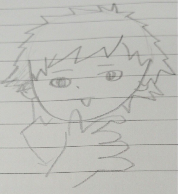 黒崎蘭丸の模写
