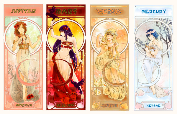 jupiter, mars, venus, mercury