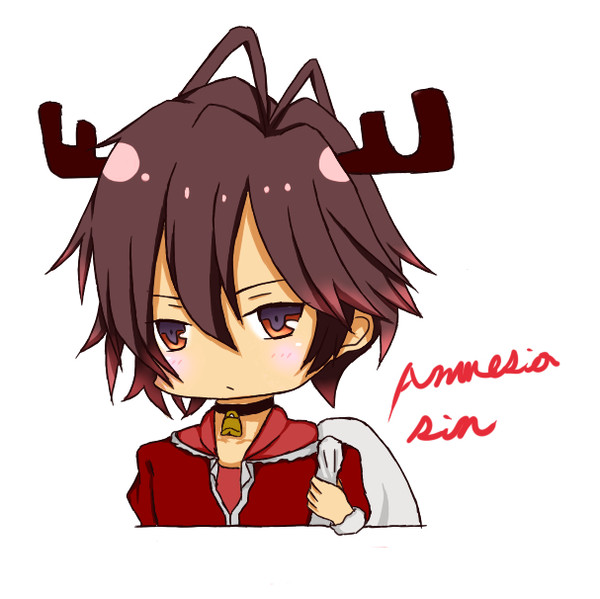 AMNESIA　シン　クリスマスイラスト
