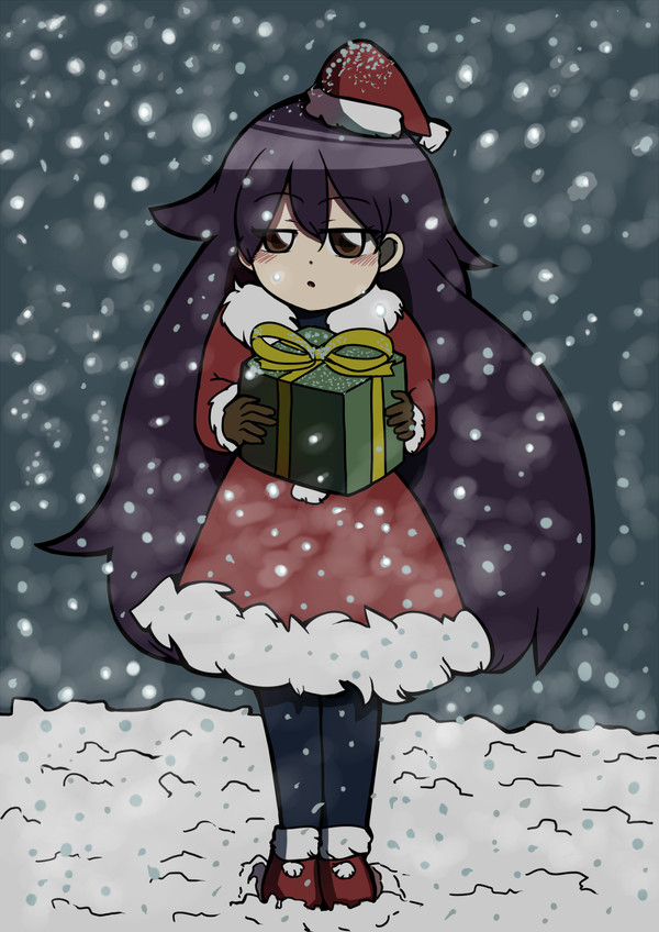 サンタクロースがメリークリスマス