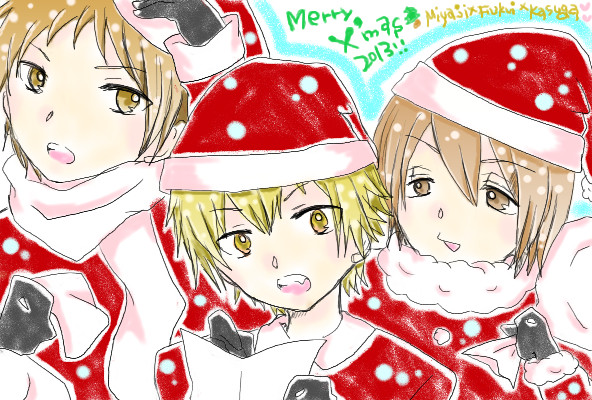 蜂蜜トリオクリスマス