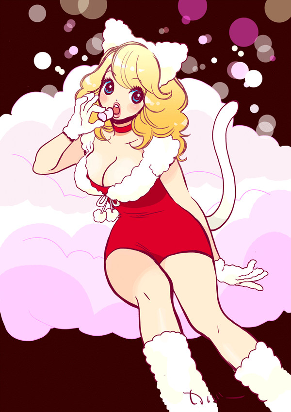 猫耳サンタガール