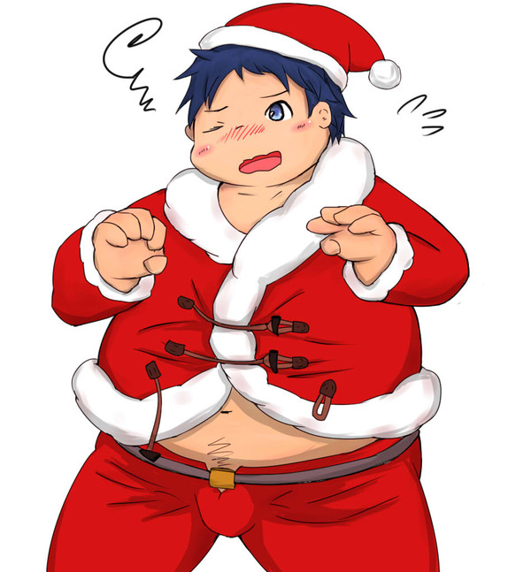 今日はずっとサンタコスで授業受けてね！
