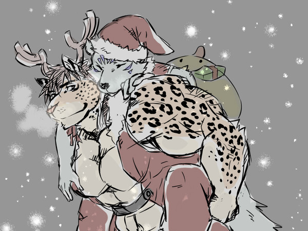 クリスマス落書き