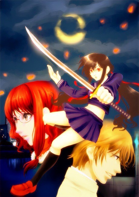 BLOOD-C 小夜＆真奈＆文人