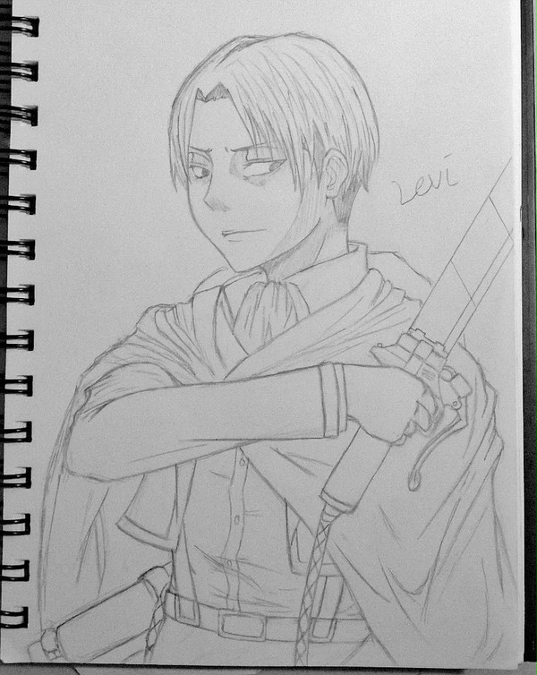 リヴァイ落書き