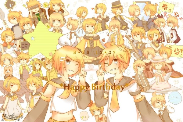 ＊鏡音お誕生日おめでとう！＊