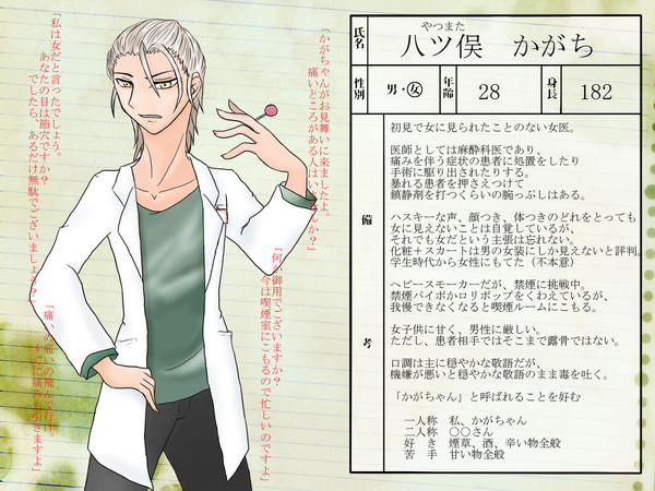 【第3病棟】八ツ俣　かがち【医者】