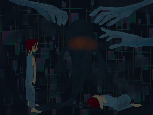 深夜の