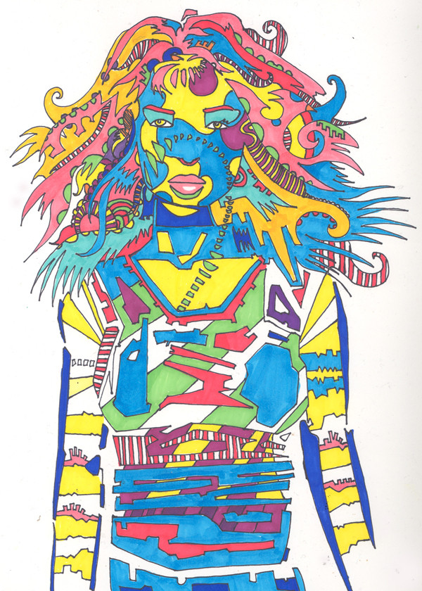 abstract person