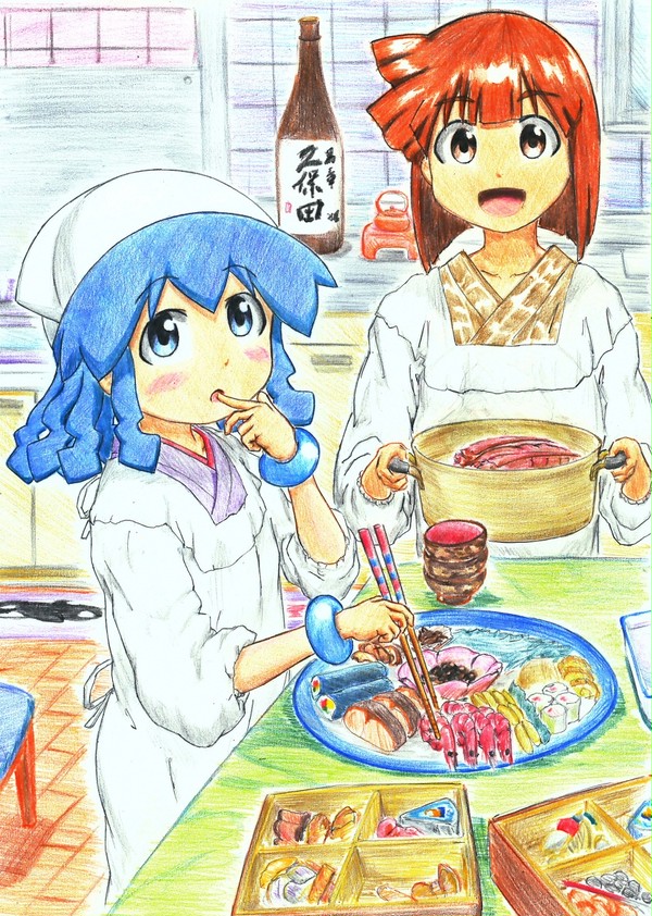 年始の準備でゲソ