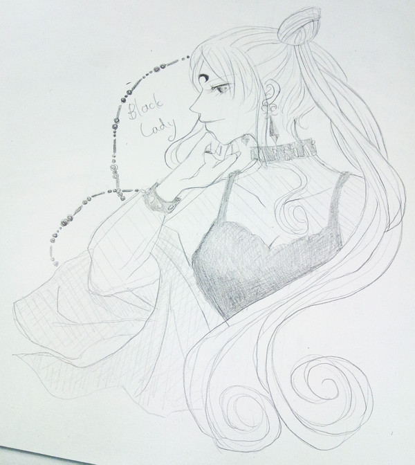 black lady