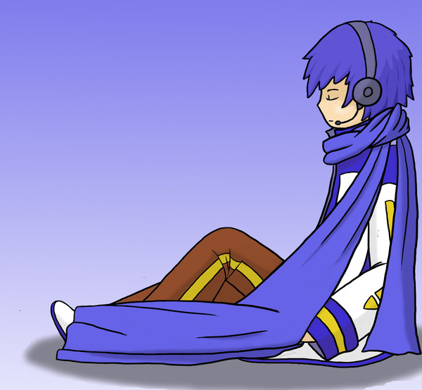 KAITO (ー.ー)zZZ ……