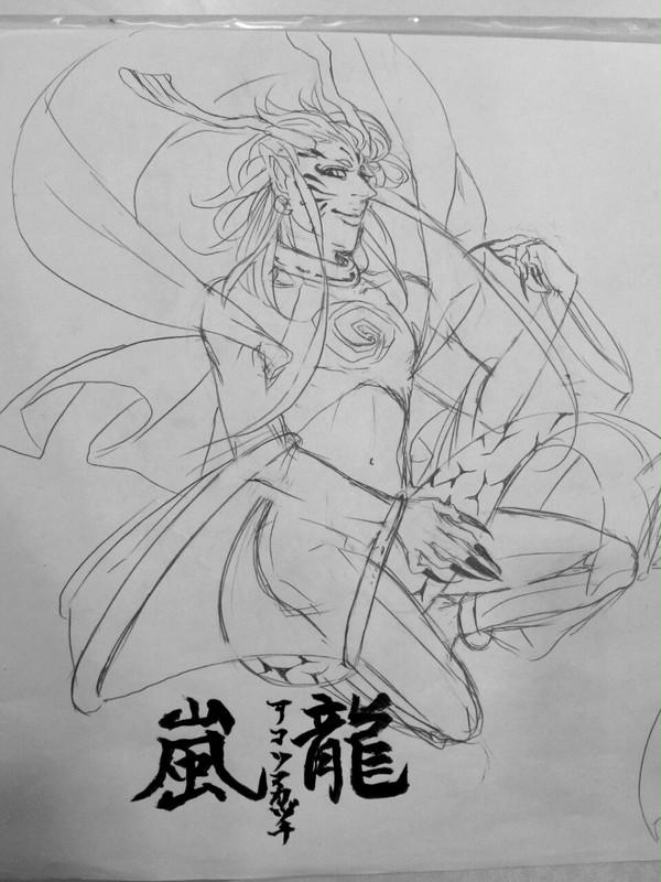 嵐龍擬人化