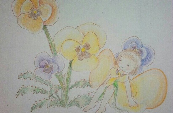 パンジーの妖精
