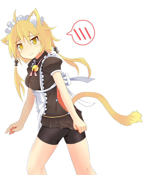 スパッツだから恥ずかしくないもん！
