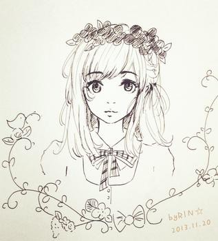 美女