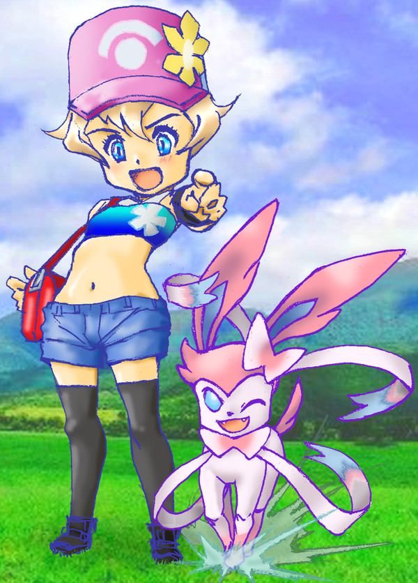 ポケモンXYいっておいで！ニンフィア♪