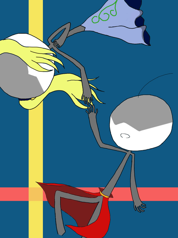 人形と青年