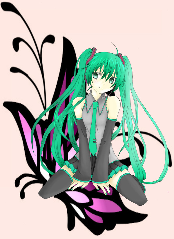 初音ミク塗ってみました