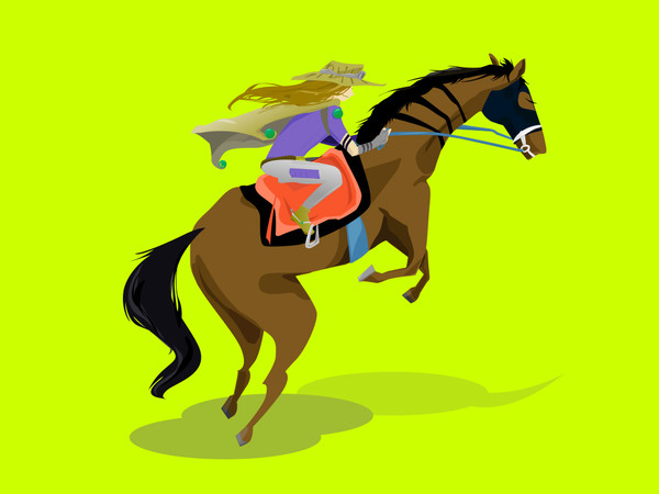 馬のり