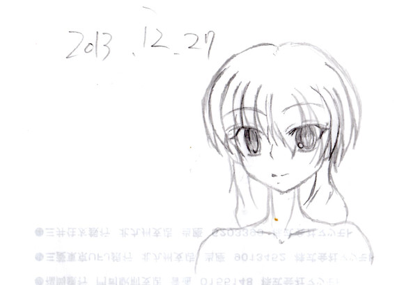 ３７歳からのお絵描き練習　第00000～00001回