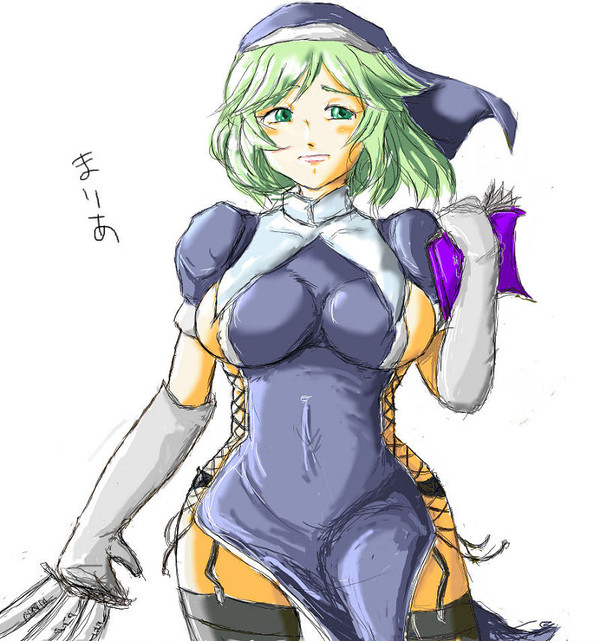 殺戮修道女マリア(アイコン用原画)