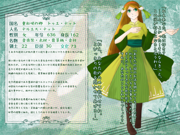 【群像世界】重ね唄の郷トゥエ・テット【第3期】