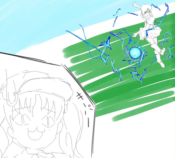 雷エフェクトの練習