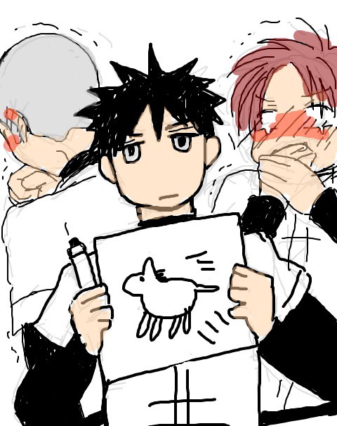 クラス対抗干支の絵選手権
