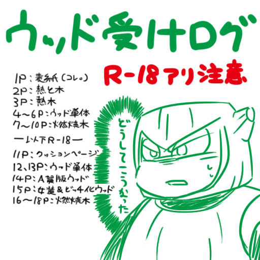 【R-18】木受けログ