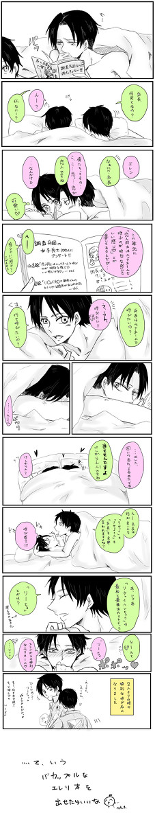【腐】エレンと兵長【エレリ】