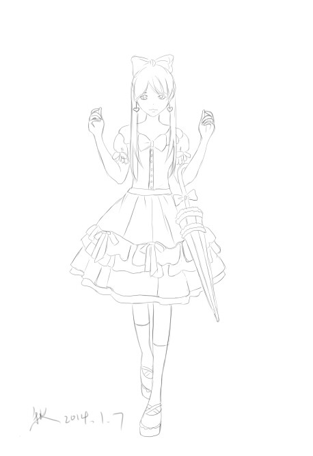 練習 、lolita