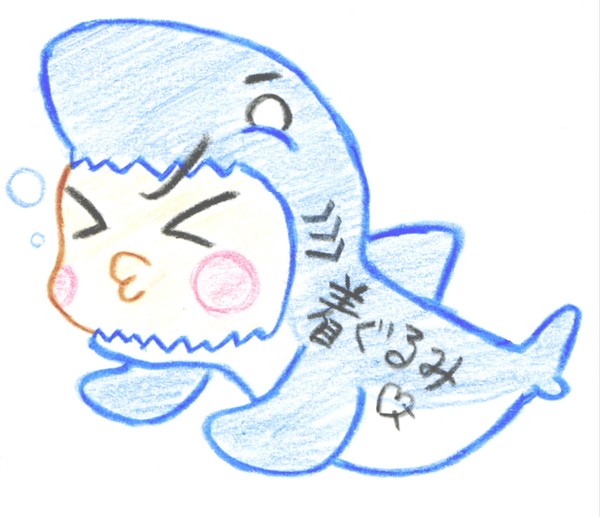 うみぼうず　in サメ