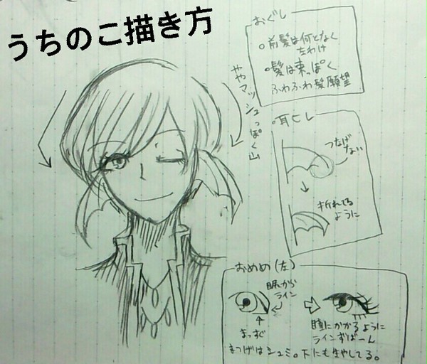 DQ10マイキャラ】うちのこ描き方ポイント