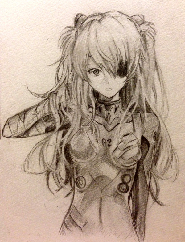アスカ模写