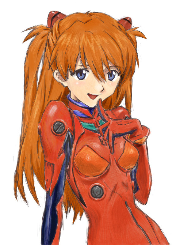 アスカ模写2