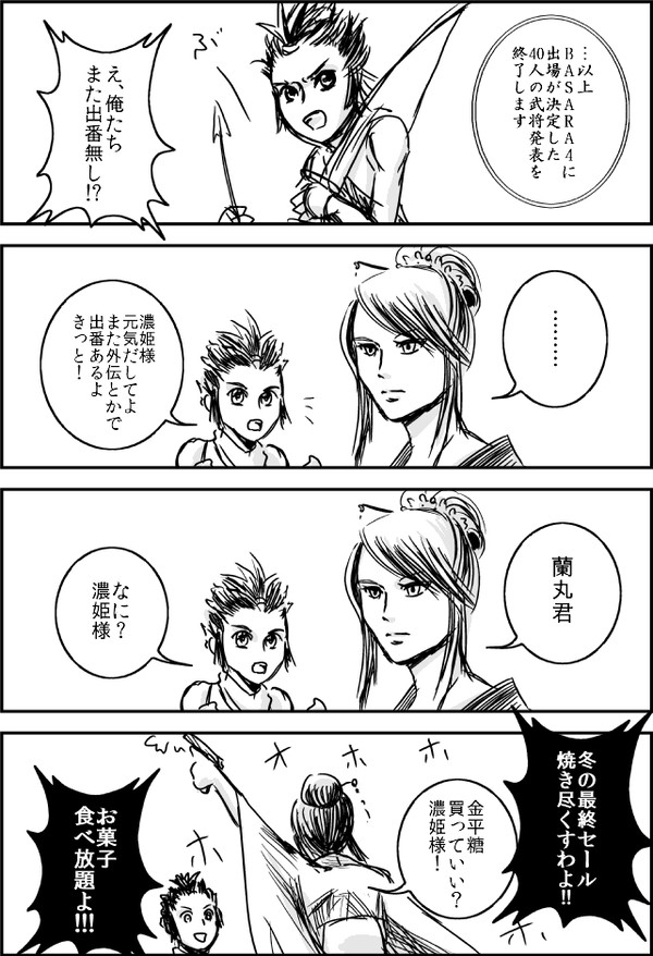 【BSR】織田軍楽屋裏